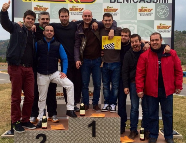 Podio de ganadores